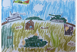 Рисунок Дмитрия Волкова, 10 лет, г. Нижний Тагил